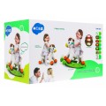 Houpací koník jezdec 2v1 pro dět 18m+ interaktivní funkce + ozvěny světla