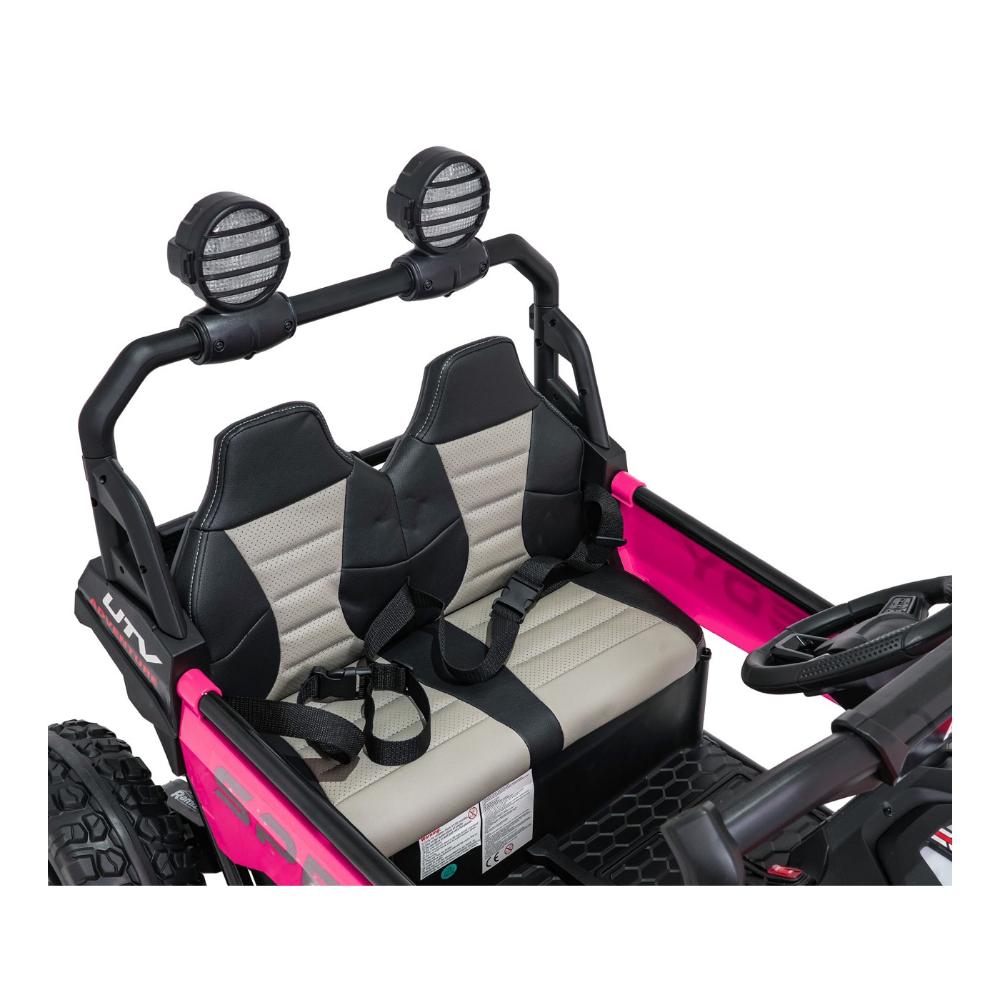 Buggy SPEEDY 4x4 růžová