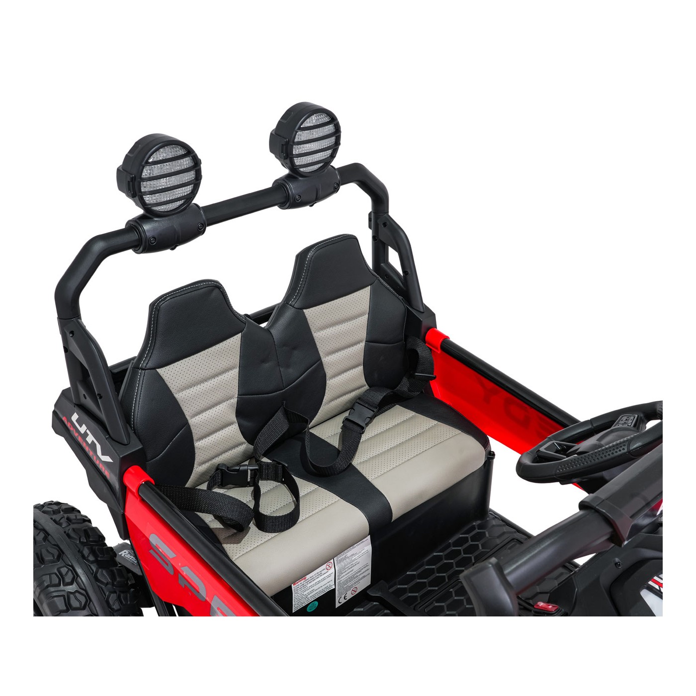 Buggy SPEEDY 4x4 červená