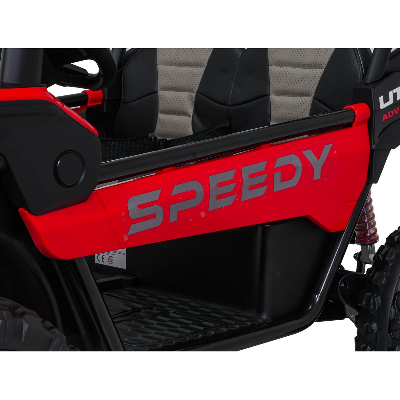 Buggy SPEEDY 4x4 červená