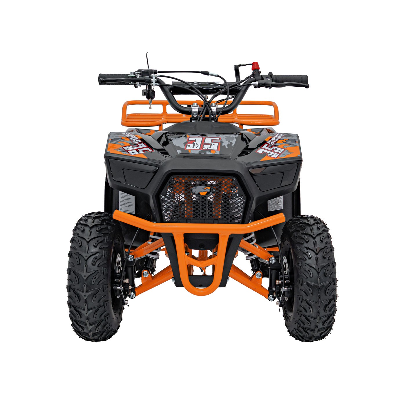 Čtyřkolka 49CC SIRIUS Oranžová spalovací čtyřkolka