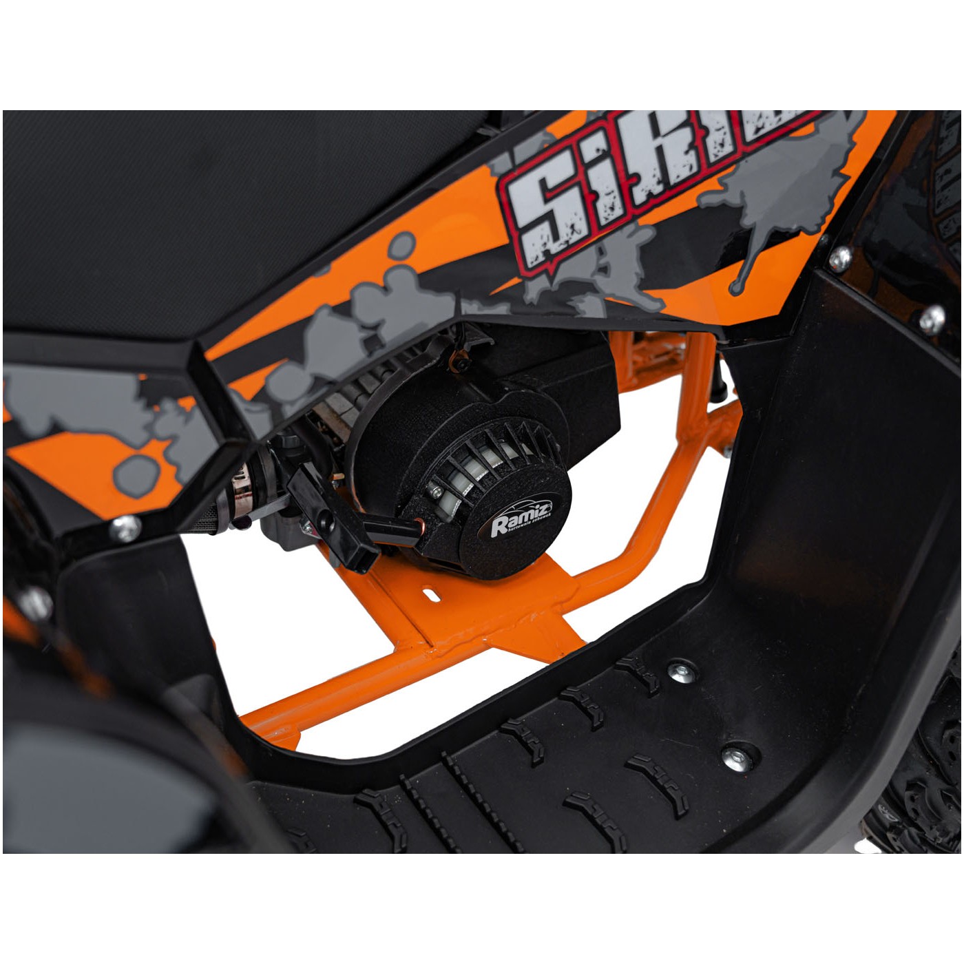 Čtyřkolka 49CC SIRIUS Oranžová spalovací čtyřkolka