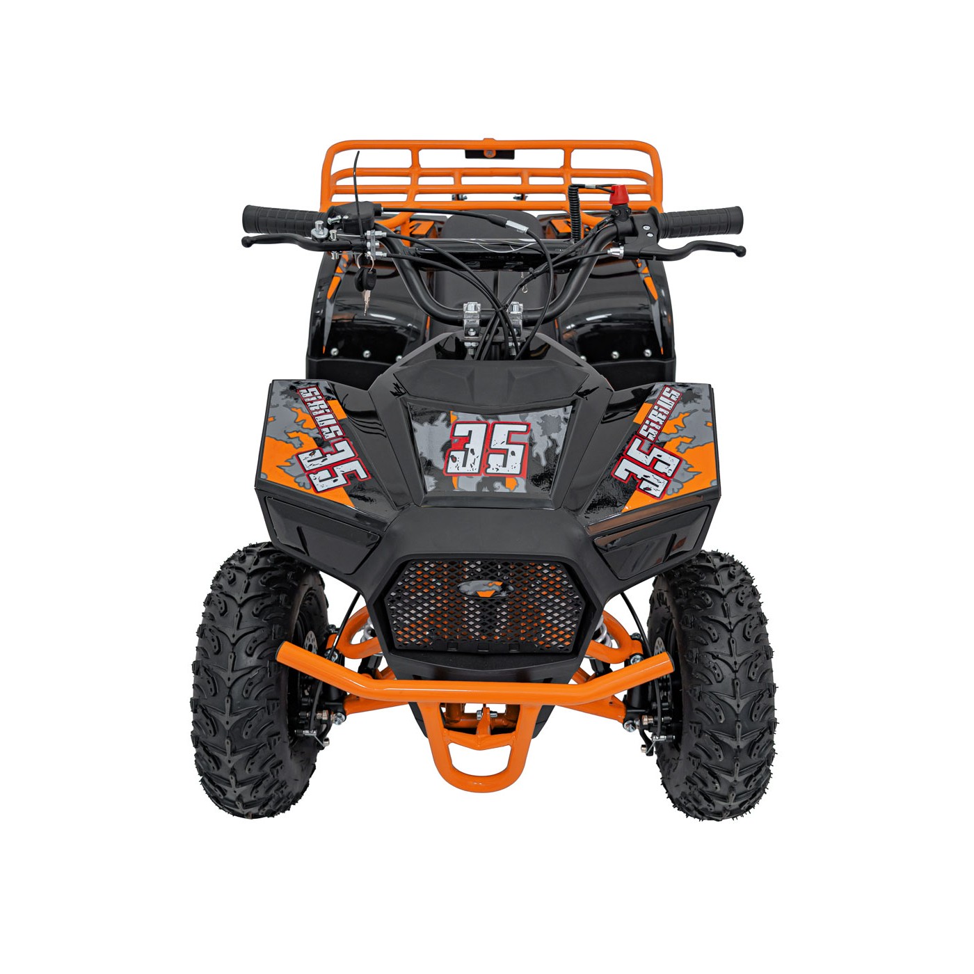 Čtyřkolka 49CC SIRIUS Oranžová spalovací čtyřkolka