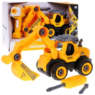 Dětské šroubované rypadlo 3+ elektrický šroubovák + pohonný modul + divoký