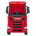Vozidlo Scania R-SERIE natřené červeně