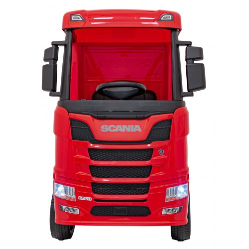 Vozidlo Scania R-SERIE natřené červeně