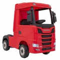 Vozidlo Scania R-SERIE natřené červeně