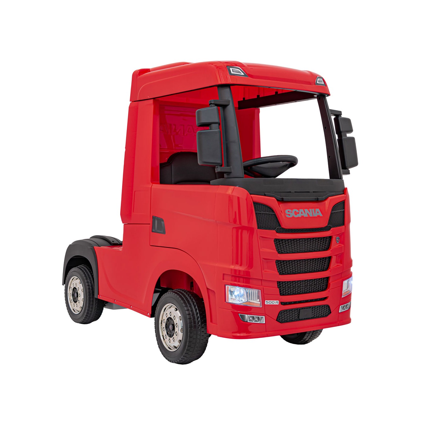 Vozidlo Scania R-SERIE natřené červeně