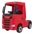 Vozidlo Scania R-SERIE natřené červeně