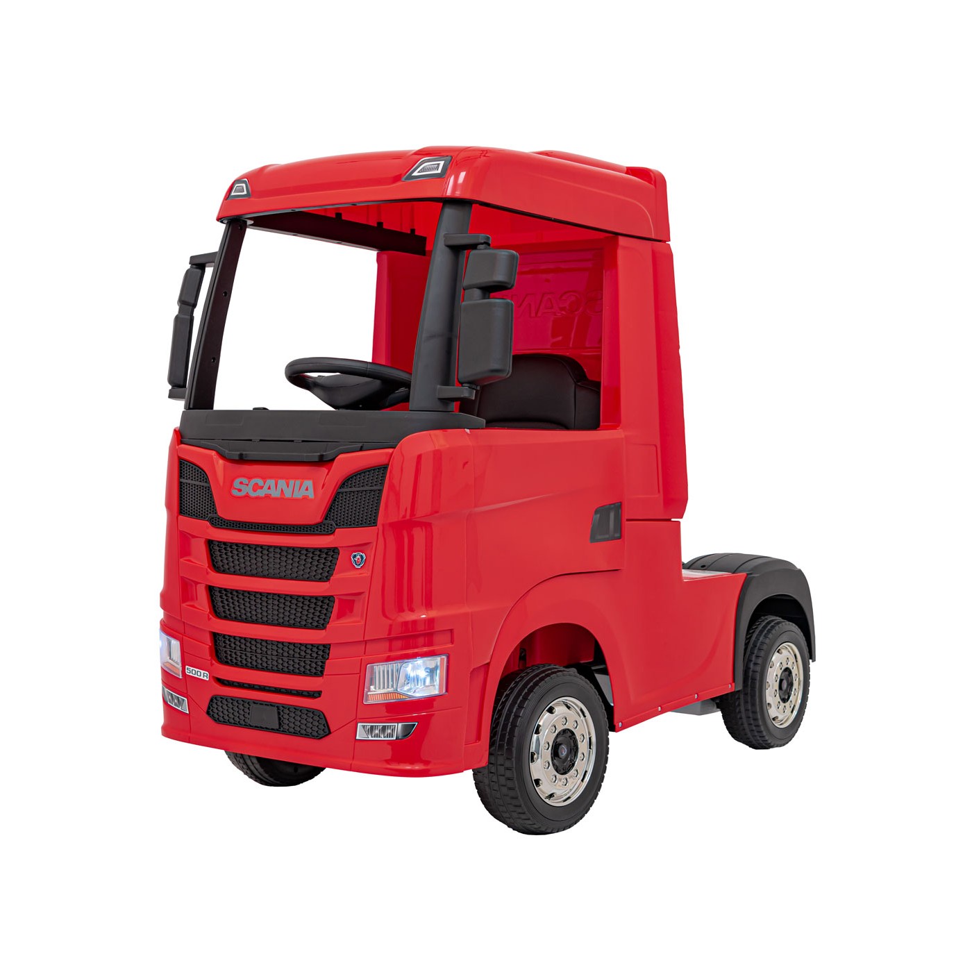 Vozidlo Scania R-SERIE natřené červeně