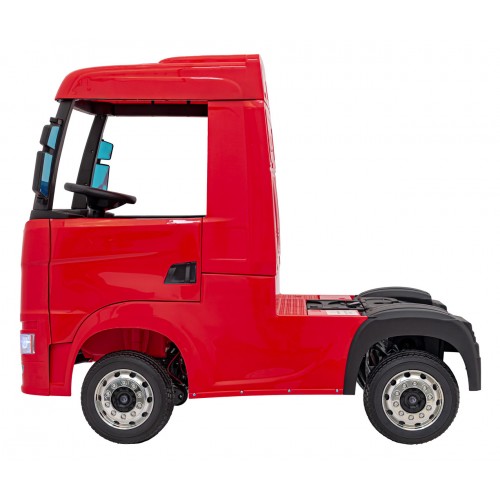 Vozidlo Scania R-SERIE natřené červeně