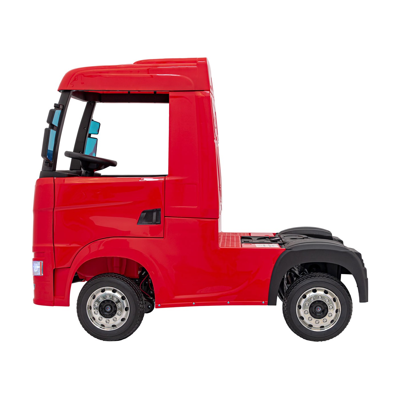 Vozidlo Scania R-SERIE natřené červeně