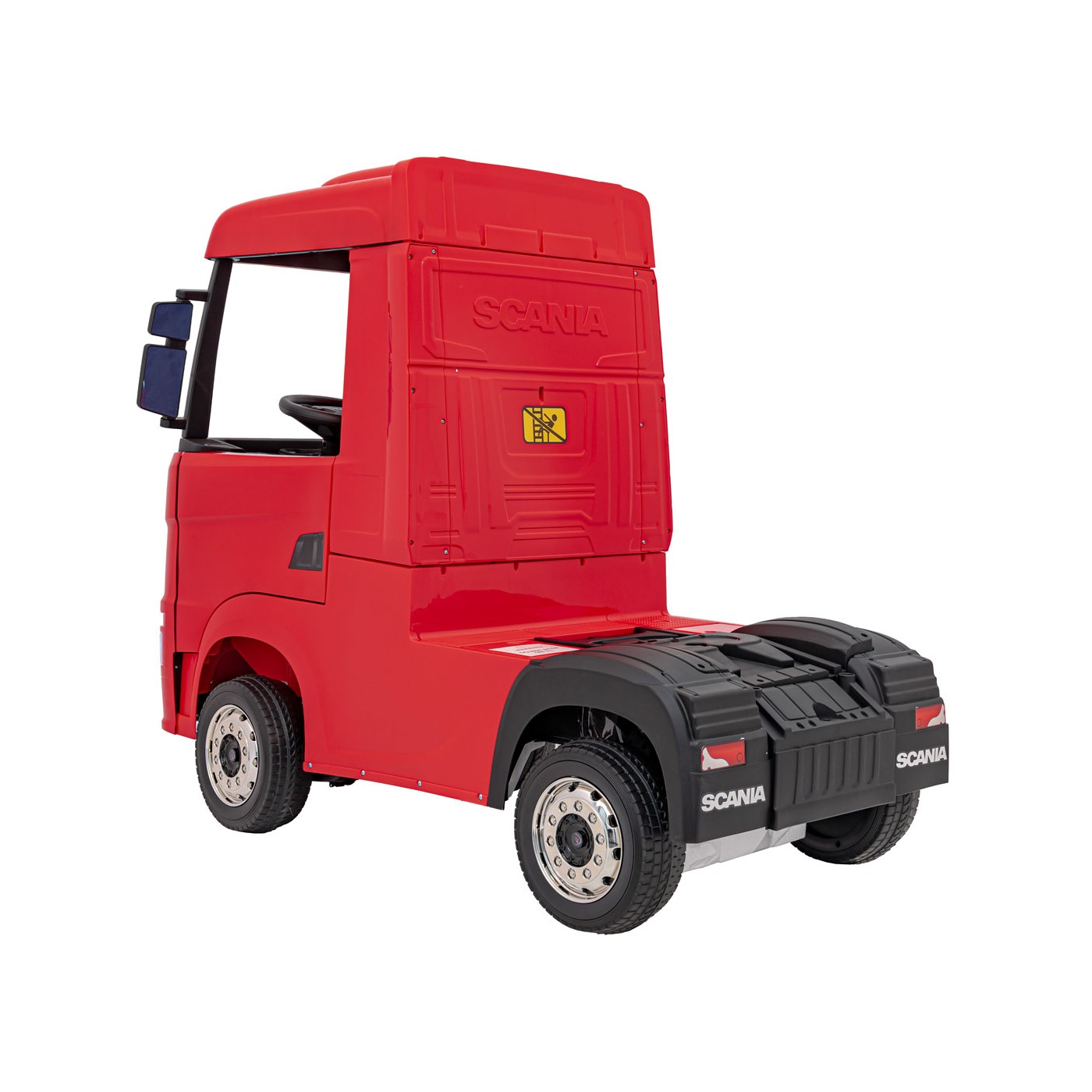 Vozidlo Scania R-SERIE natřené červeně