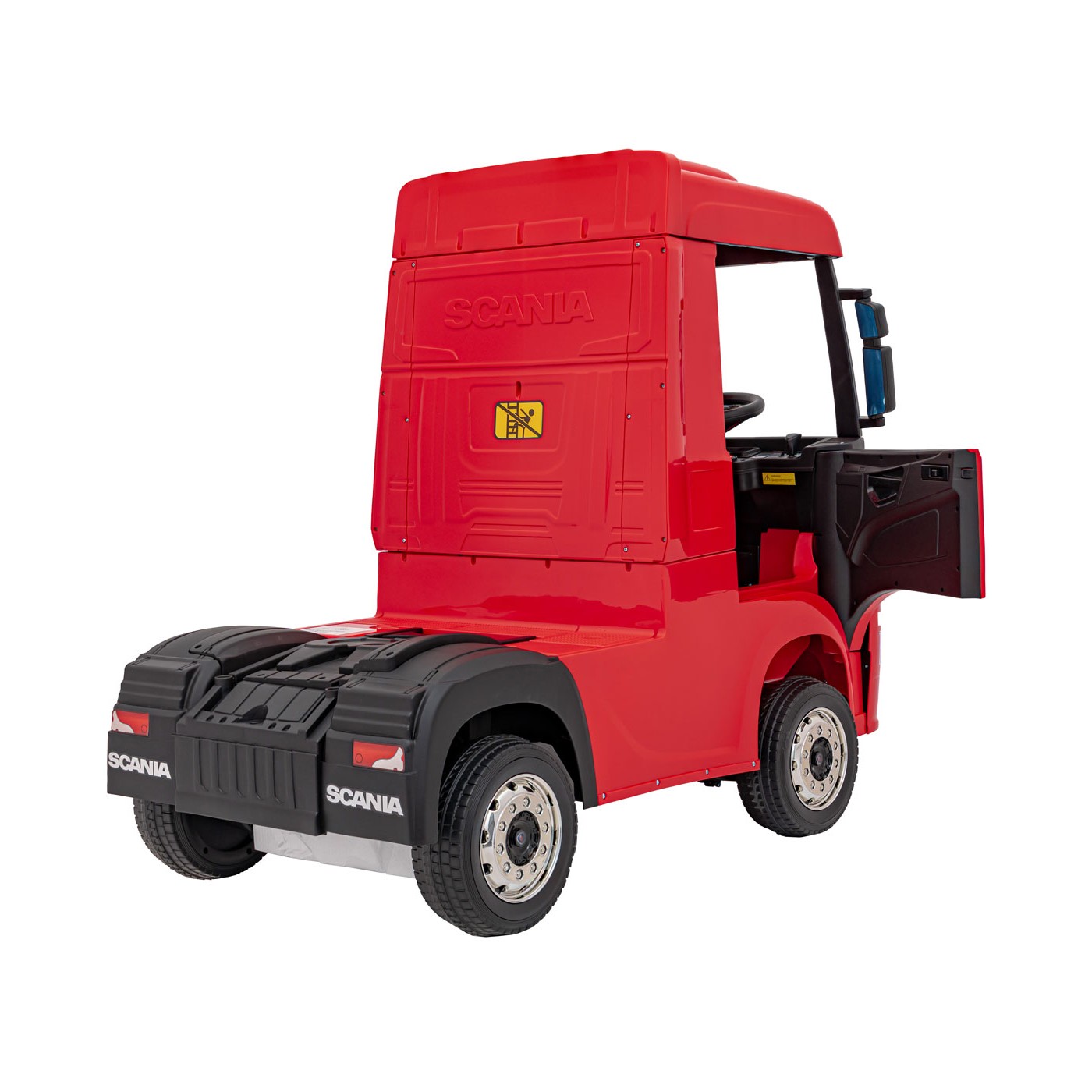 Vozidlo Scania R-SERIE natřené červeně
