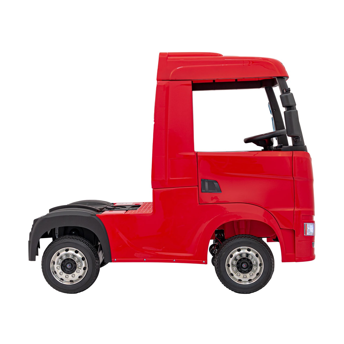 Vozidlo Scania R-SERIE natřené červeně