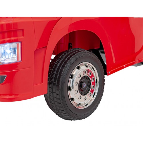 Vozidlo Scania R-SERIE natřené červeně