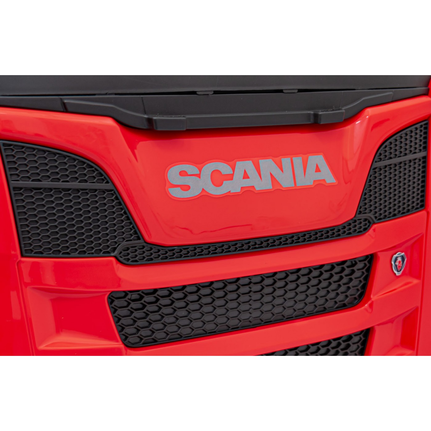 Vozidlo Scania R-SERIE natřené červeně