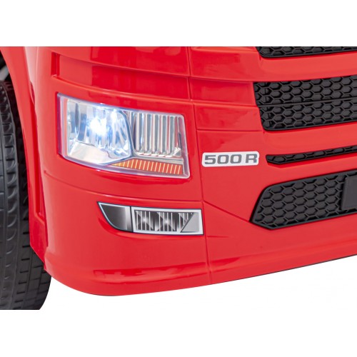 Vozidlo Scania R-SERIE natřené červeně