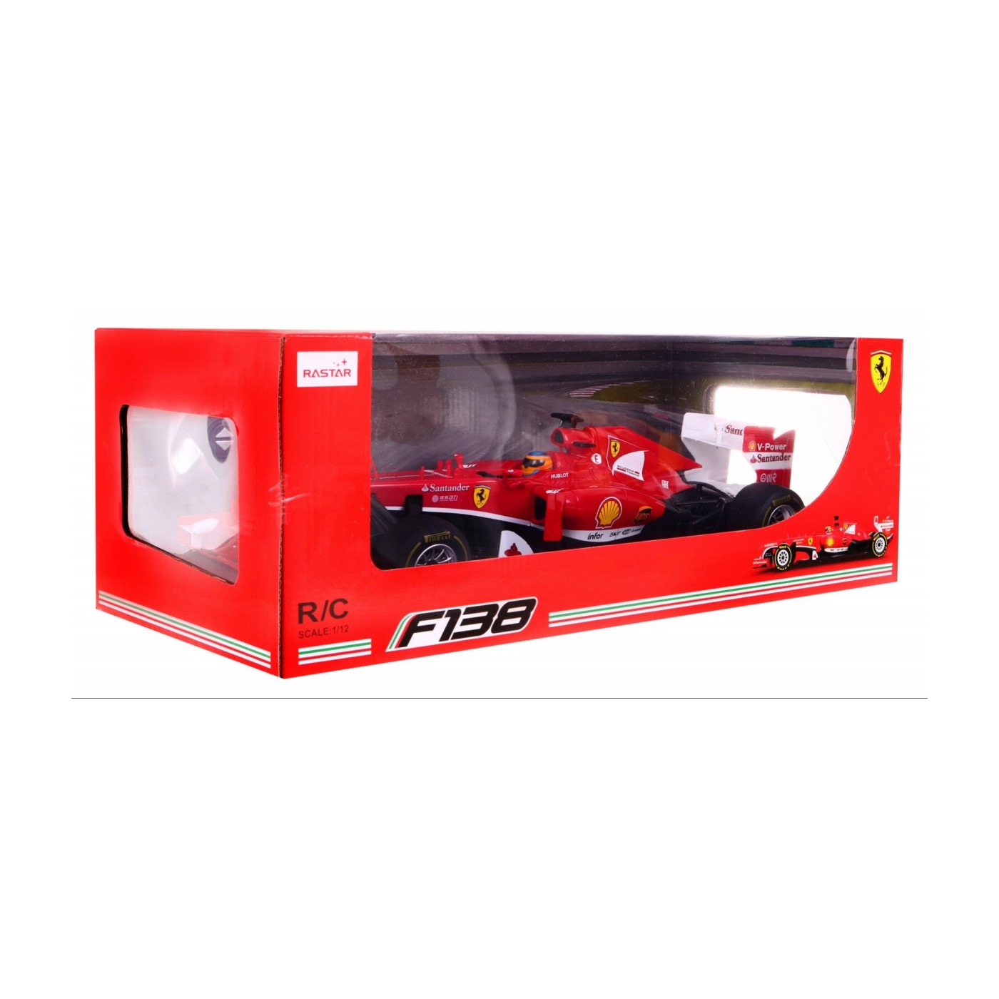 Ferrari F138 RASTAR model 1:12 Dálkové ovládání auta + 2,4 GHz dálkové ovládání