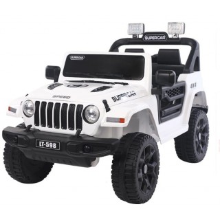 Jeep SUPERCAR 4x4 bílý