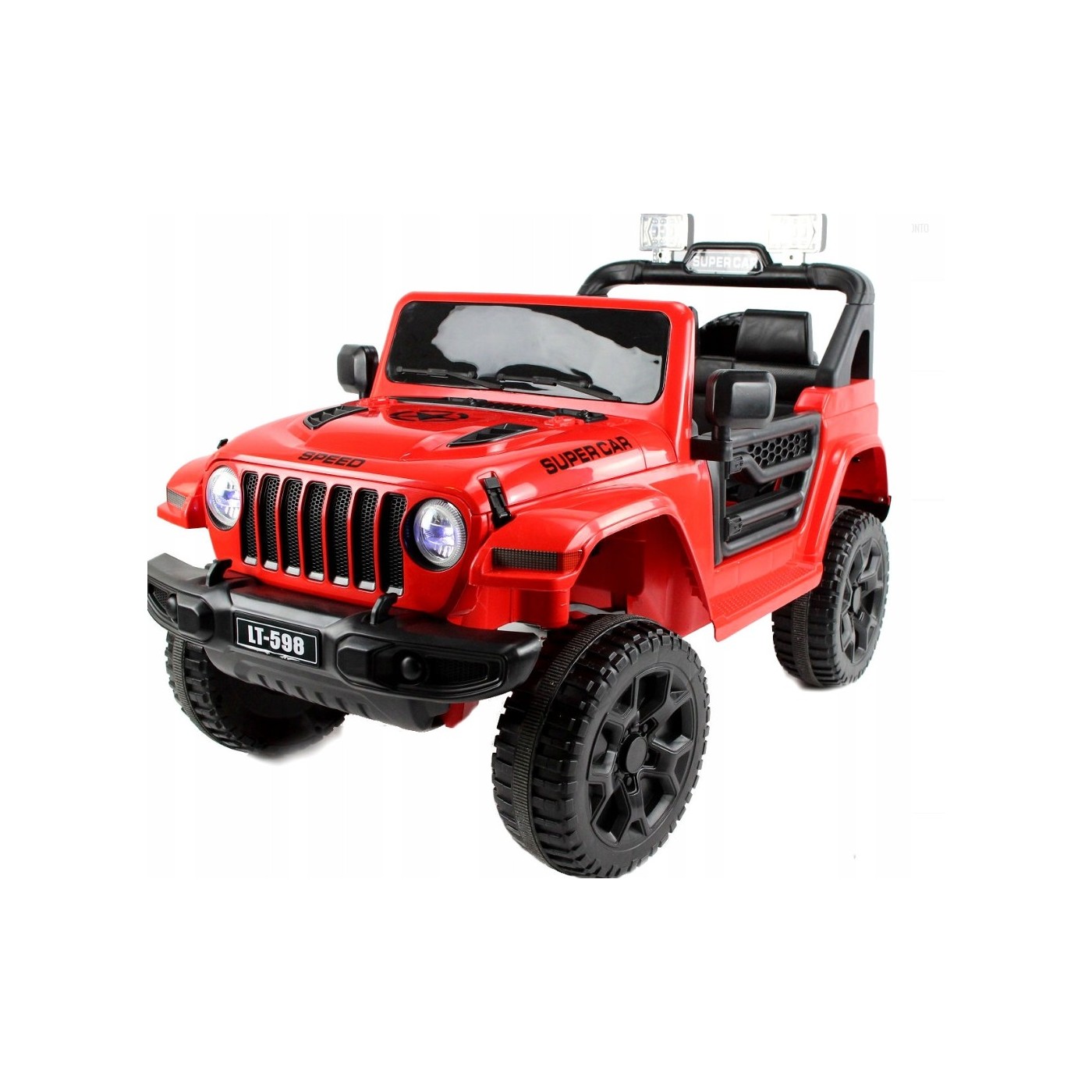 Jeep SUPERCAR 4x4 Červený