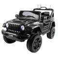 Jeep SUPERCAR 4x4 vozidlo natřené černou barvou