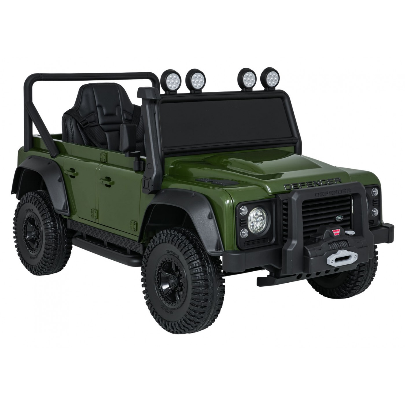 Land Rover Defender 110 SVX Concept Zelené vozidlo