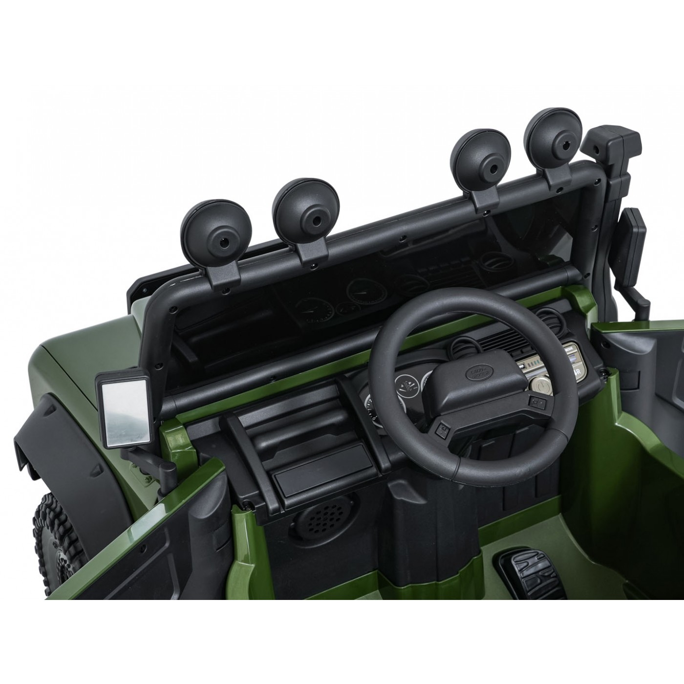 Land Rover Defender 110 SVX Concept Zelené vozidlo