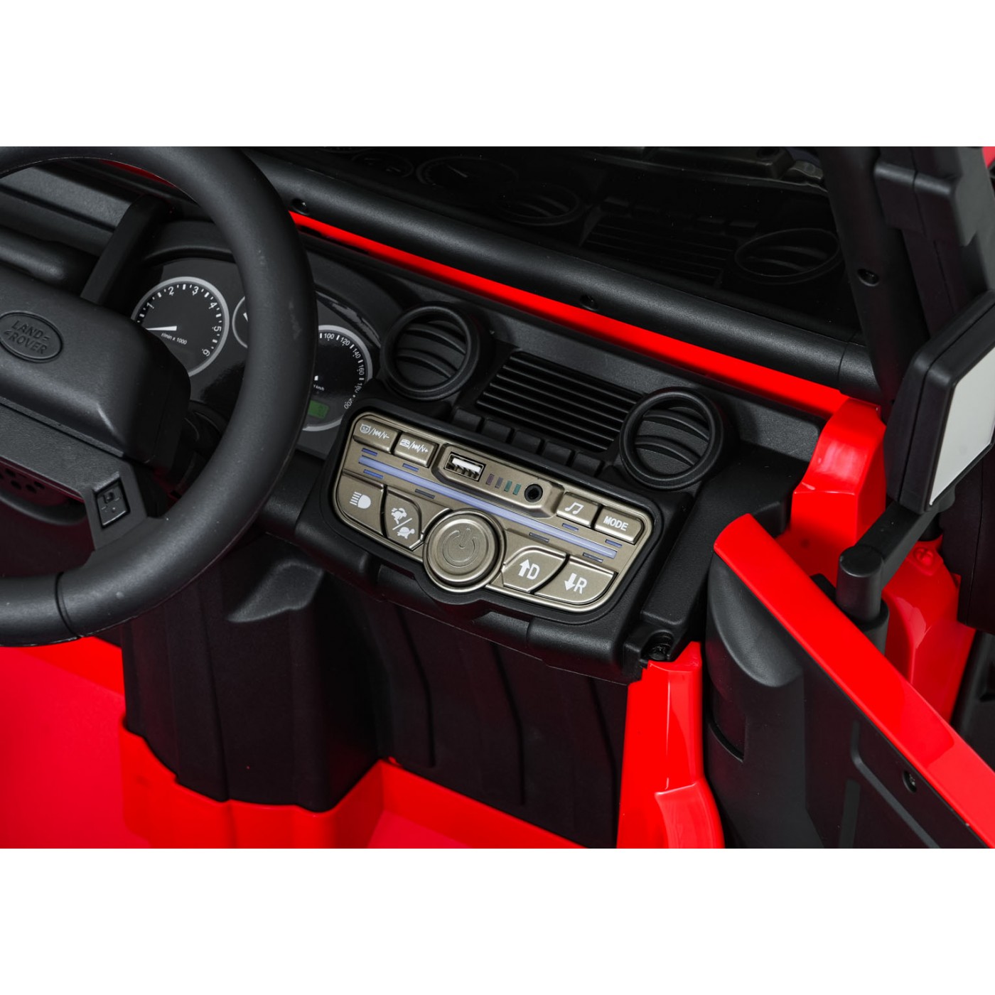 Vozidlo Land Rover Defender 110 SVX Concept Red