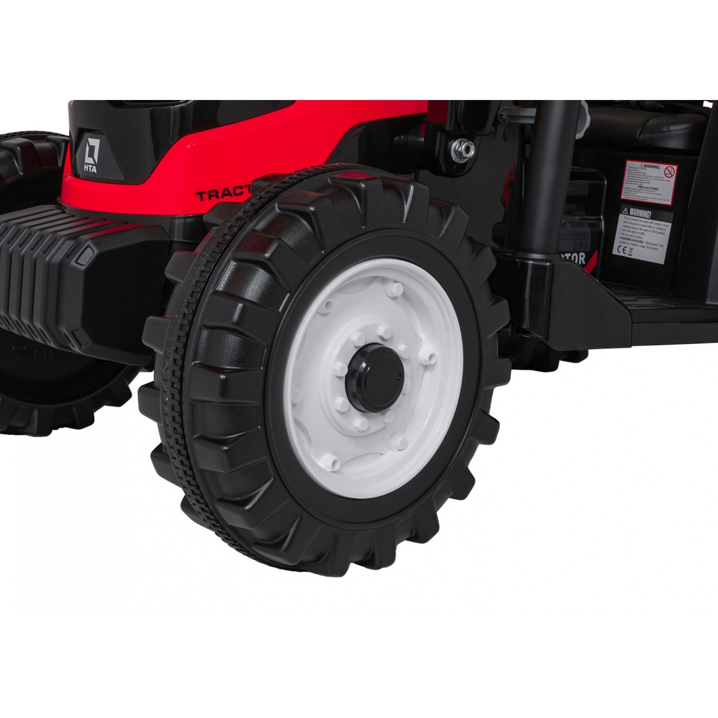 MEGA D68 Tahač S červeným přívěsem