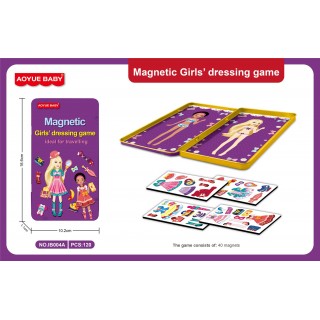 Mini magnetická šatna pro dívku