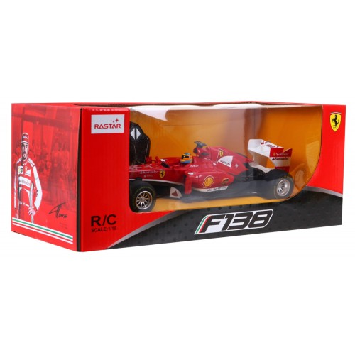 Ferrari F138 RASTAR model 1:18 Dálkové ovládání auta + 2,4 GHz dálkové ovládání