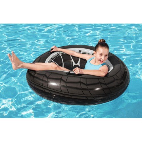 Nafukovací plavecké kolo BESTWAY Tire 119cm Vinyl + rukojeti