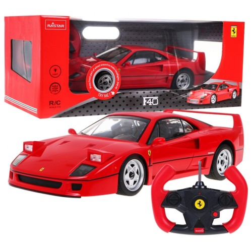 Ferrari F40 RASTAR model 1:14 Dálkové ovládání auta + 2,4 GHz dálkové ovládání