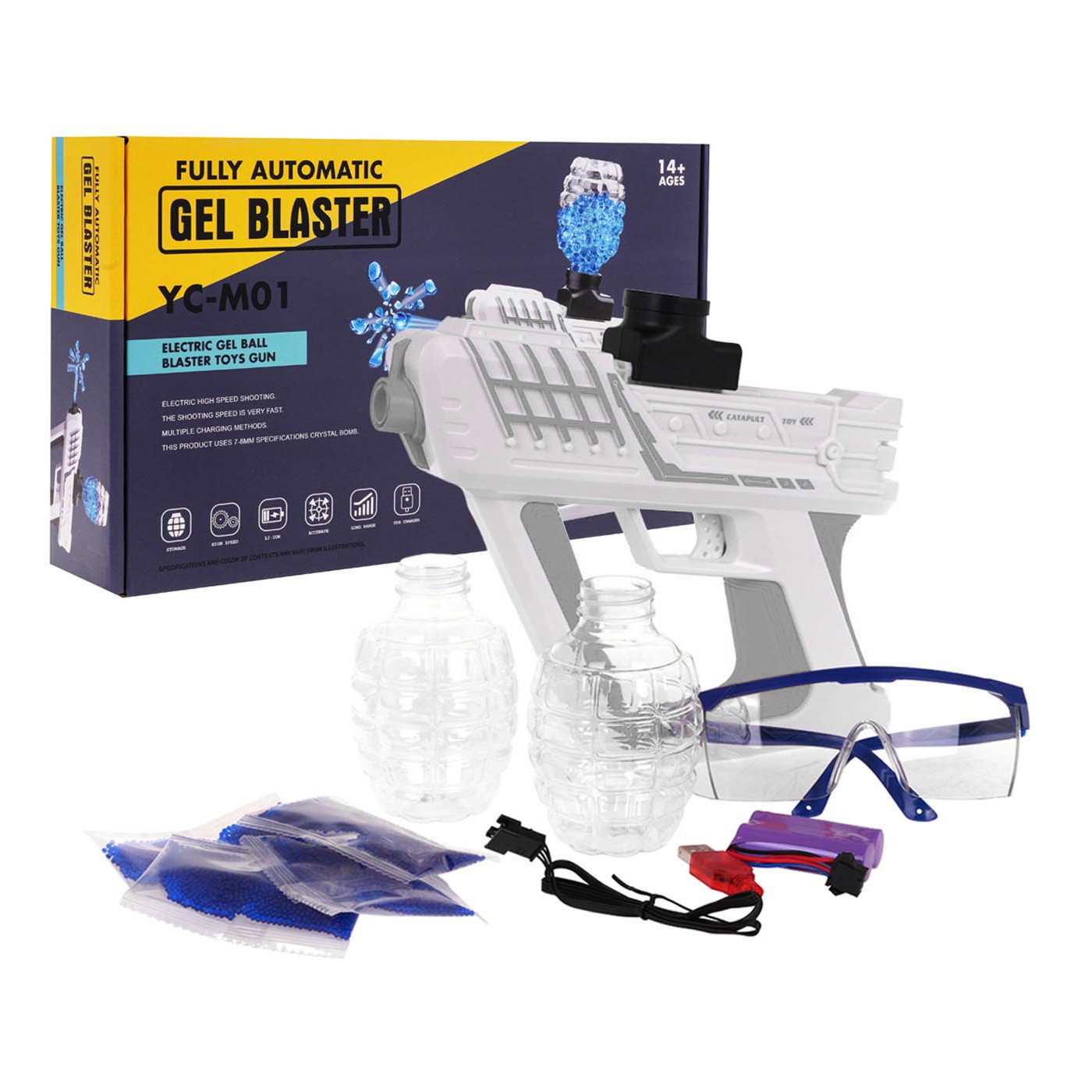 copy of GEL BLASTER pistole + příslušenství
