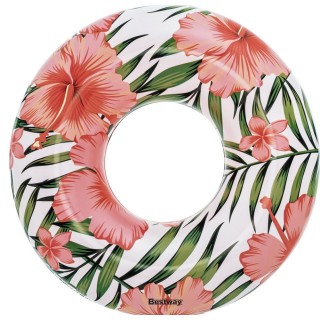 Kolo TROPICAL PALMS Palmové listy Bílé BESTWAY