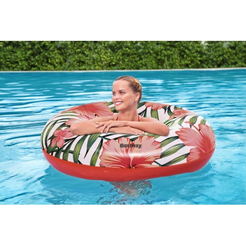 Kolo TROPICAL PALMS Palmové listy Bílé BESTWAY