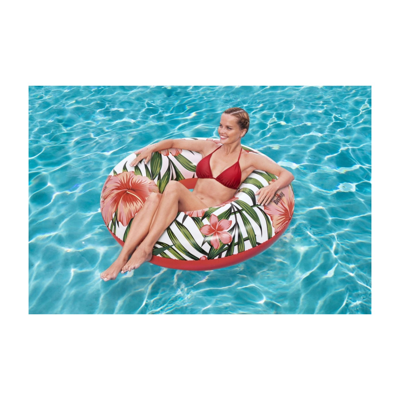 Kolo TROPICAL PALMS Palmové listy Bílé BESTWAY