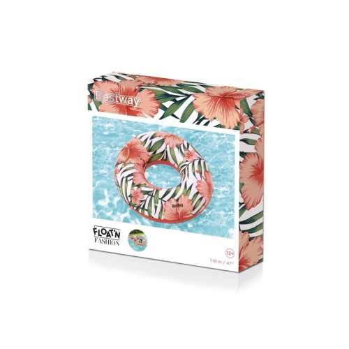 Kolo TROPICAL PALMS Palmové listy Bílé BESTWAY