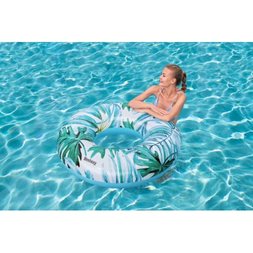 BESTWAY TROPICAL PALMS Wheel Fox Palmové listy modré