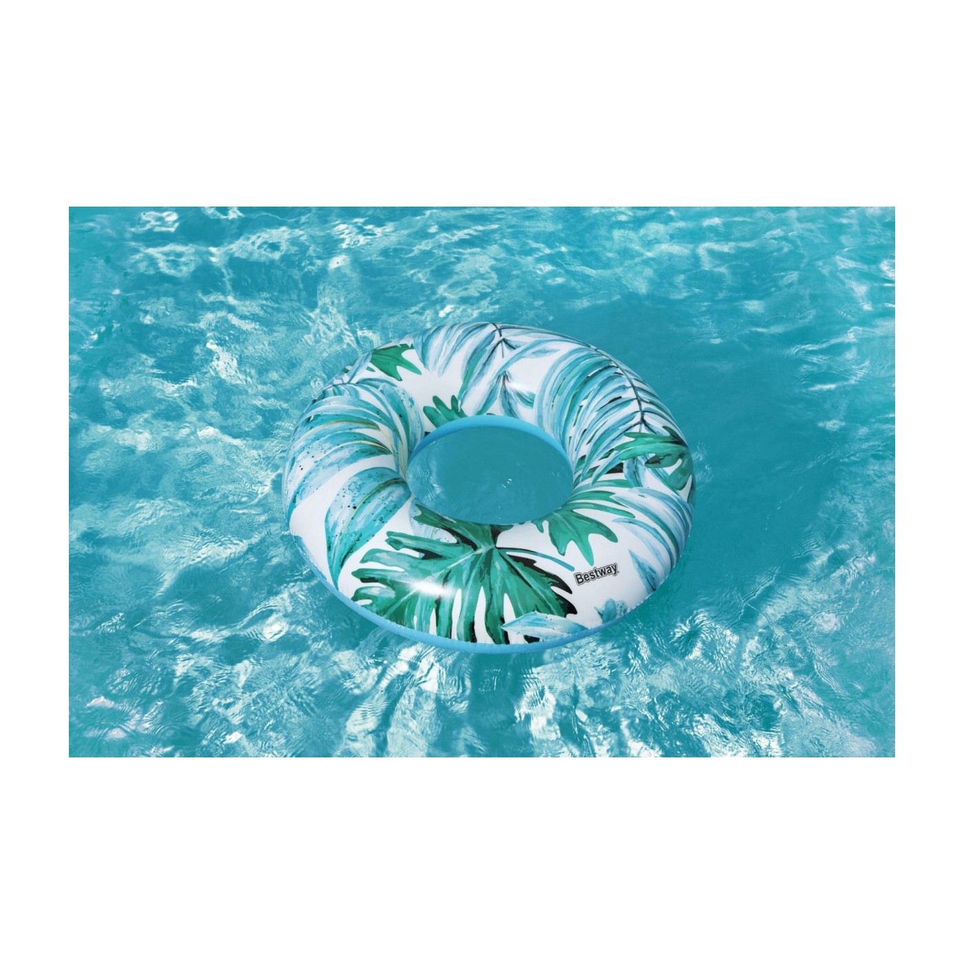 BESTWAY TROPICAL PALMS Wheel Fox Palmové listy modré