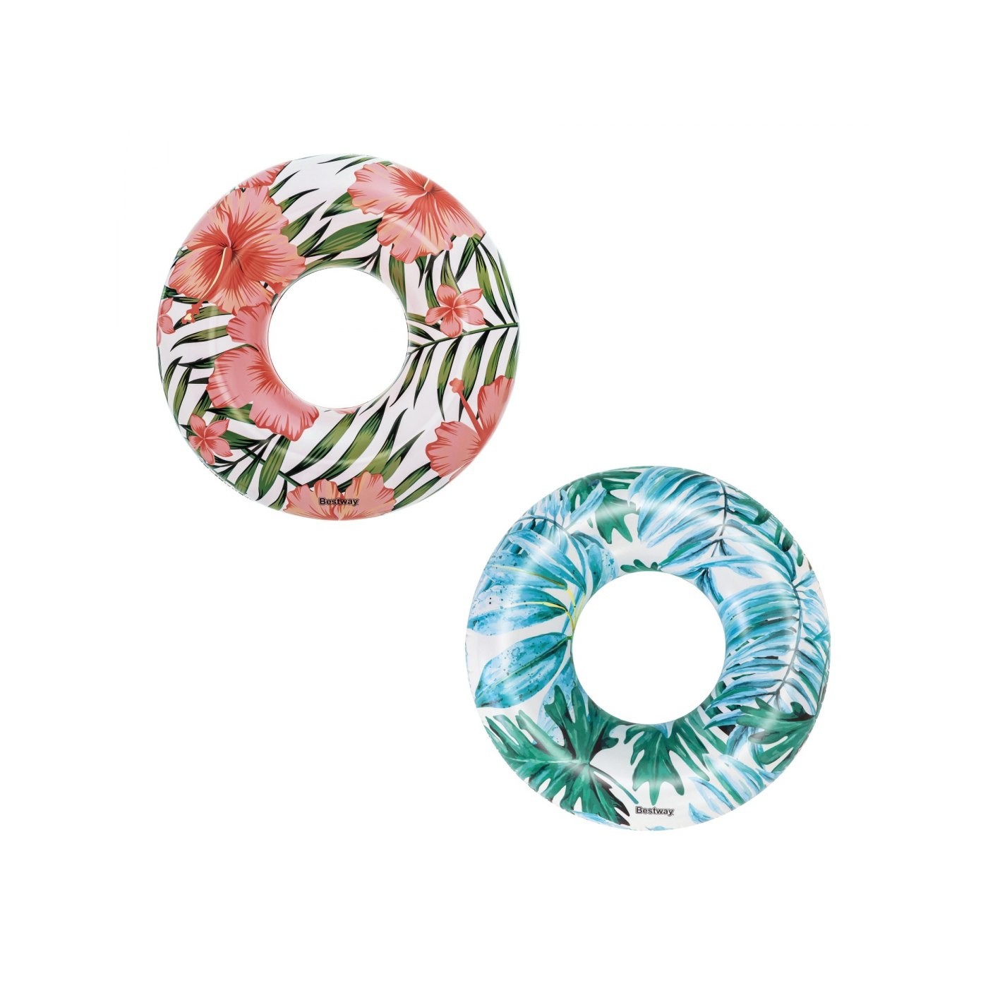 BESTWAY TROPICAL PALMS Wheel Fox Palmové listy modré