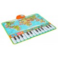 Hudební podložka Animal World Keyboard