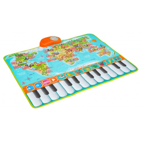 Hudební podložka Animal World Keyboard
