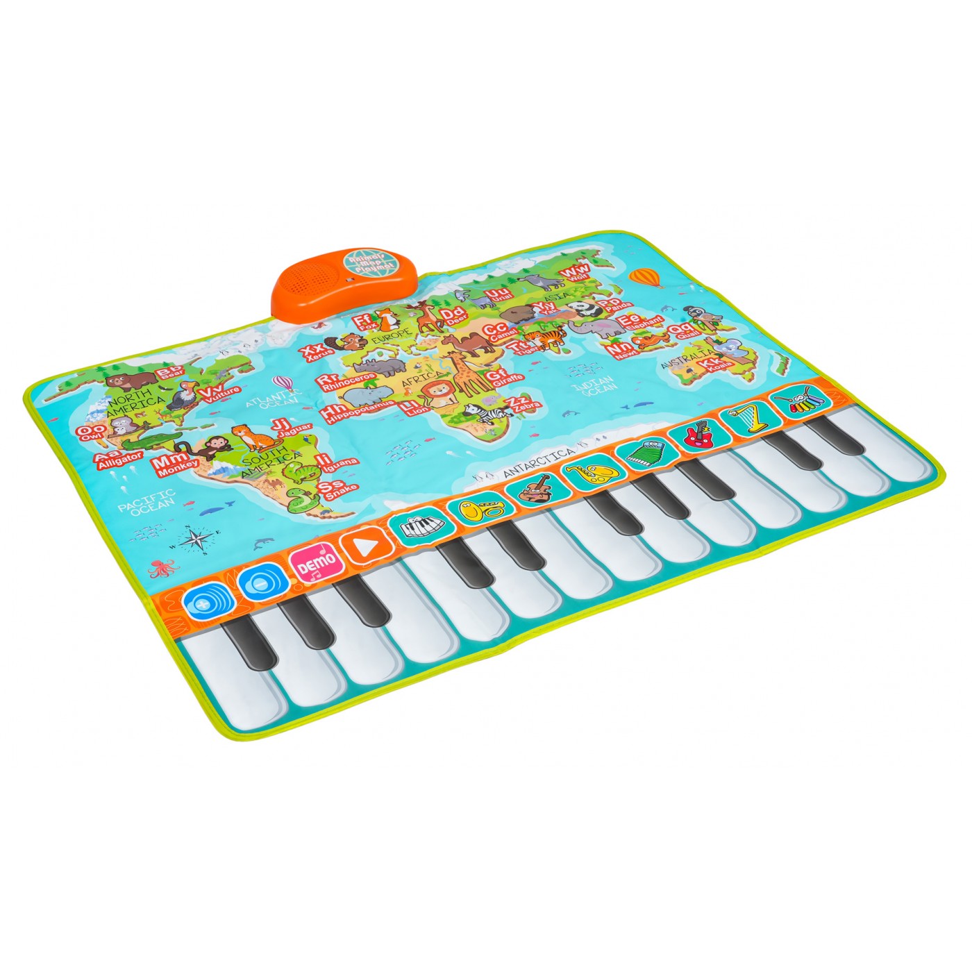 Hudební podložka Animal World Keyboard