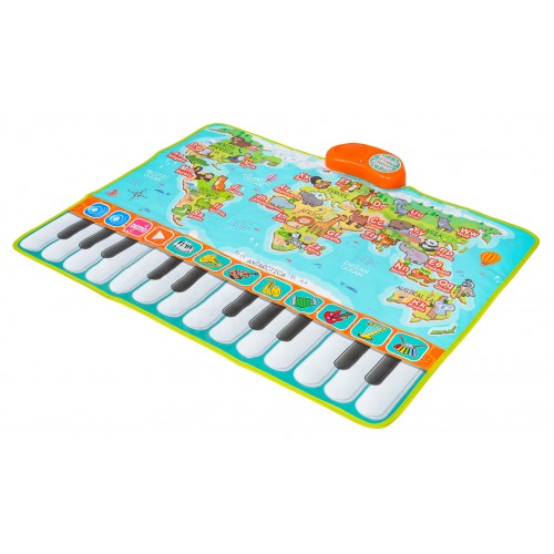 Hudební podložka Animal World Keyboard