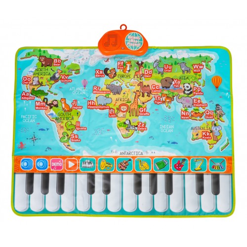 Hudební podložka Animal World Keyboard