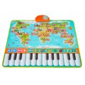 Hudební podložka Animal World Keyboard