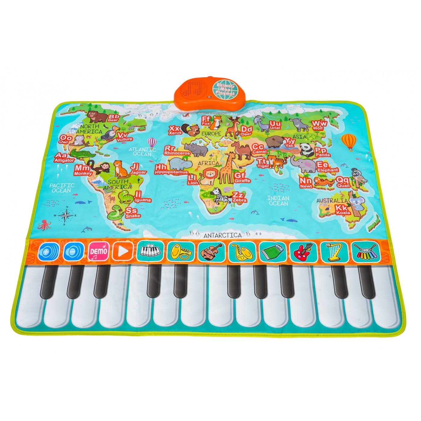 Hudební podložka Animal World Keyboard