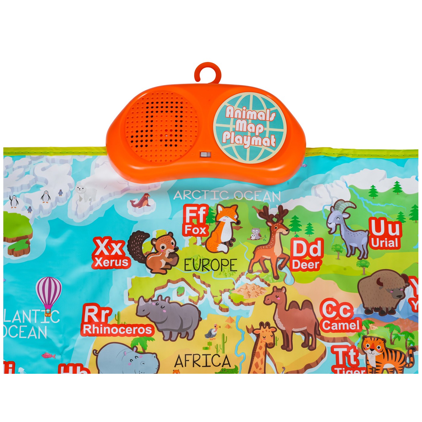 Hudební podložka Animal World Keyboard